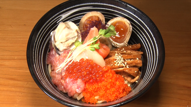 海鮮ちらしラーメン