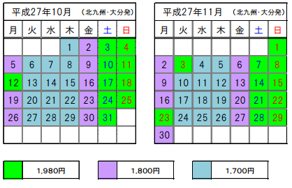 キャンペーン 大分バス 大分 別府 北九州線 が全便片道1 500円になるキャンペーンを実施 高速バス 夜行バス バスツアーの旅行 観光メディア バスとりっぷ